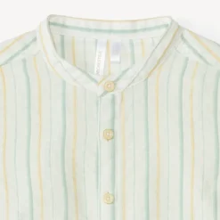 Tweedelige set met korte mouwen shirt + bermuda voor babyjongen