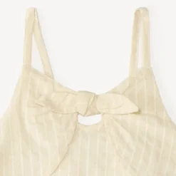 Twee-delige set van tuniekdoek + gestreepte short meisjes