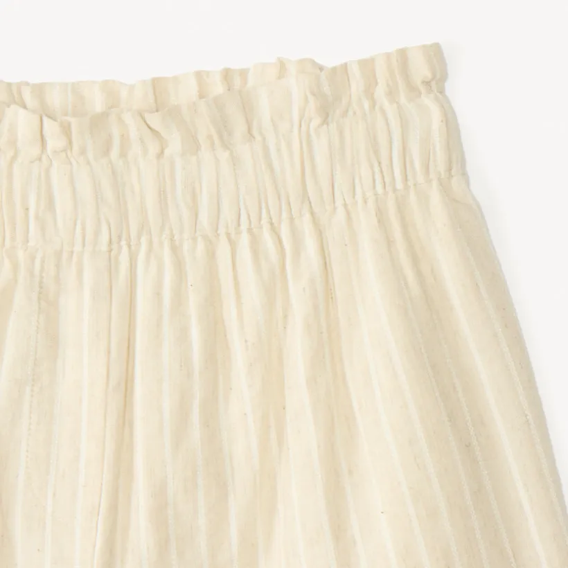 Twee-delige set van tuniekdoek + gestreepte short meisjes