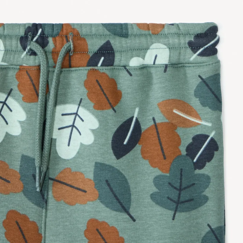 Tweedelig joggingensemble in sherpa-fleece voor babyjongens, groen