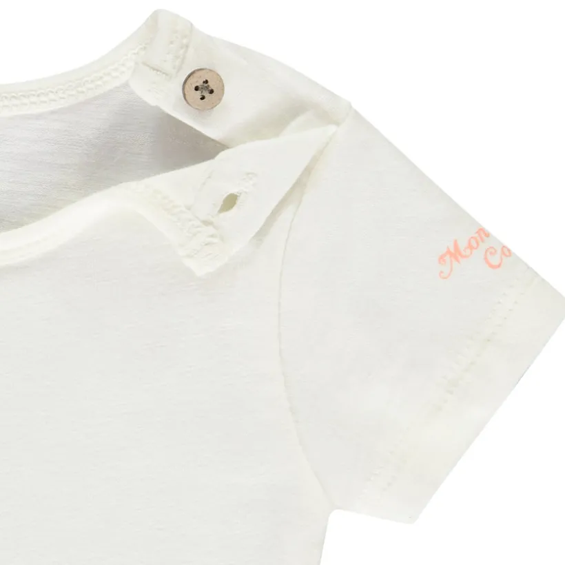 Tweedelig set met gestreepte romper voor baby jongen