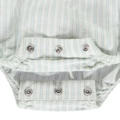 Tweedelig set met gestreepte romper voor baby jongen