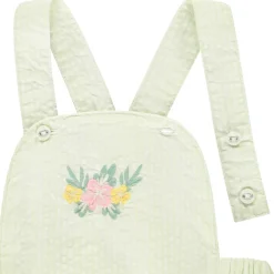 Twee-delig set met gestreepte romper voor meisje