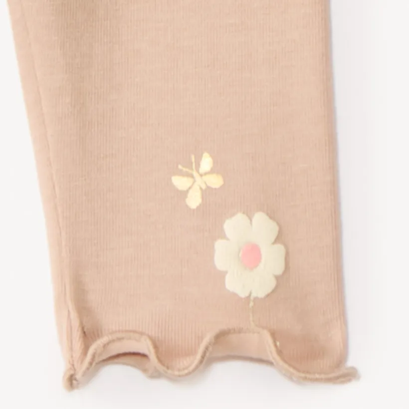 Tweedelig set met tuniek + broekje voor babymeisjes