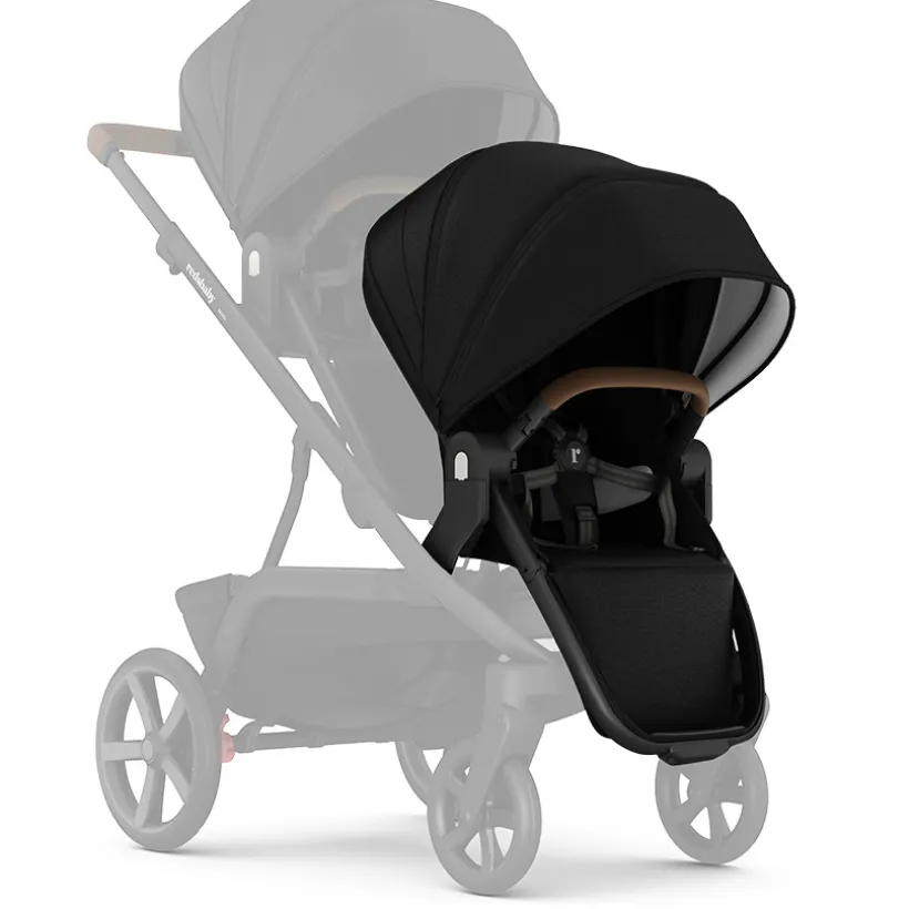Tweede Zitting kinderwagen Nuvo Black