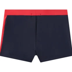 Tweekleurige boxershorts met geborduurd surf patch jongens