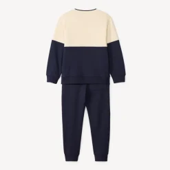 Tweekleurig sweatshirt en joggingbroek jongens