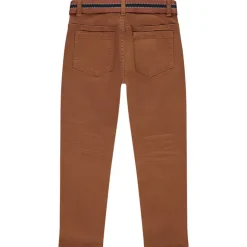Twill broek met riem voor jongen
