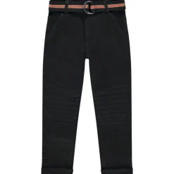Twill broek met riem voor jongen