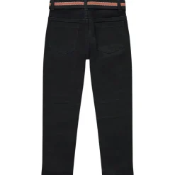 Twill broek met riem voor jongen