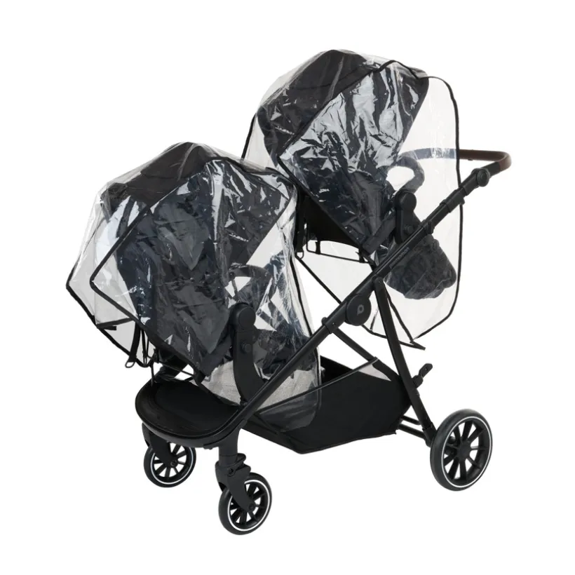 Twins stroller Leila - Zwart