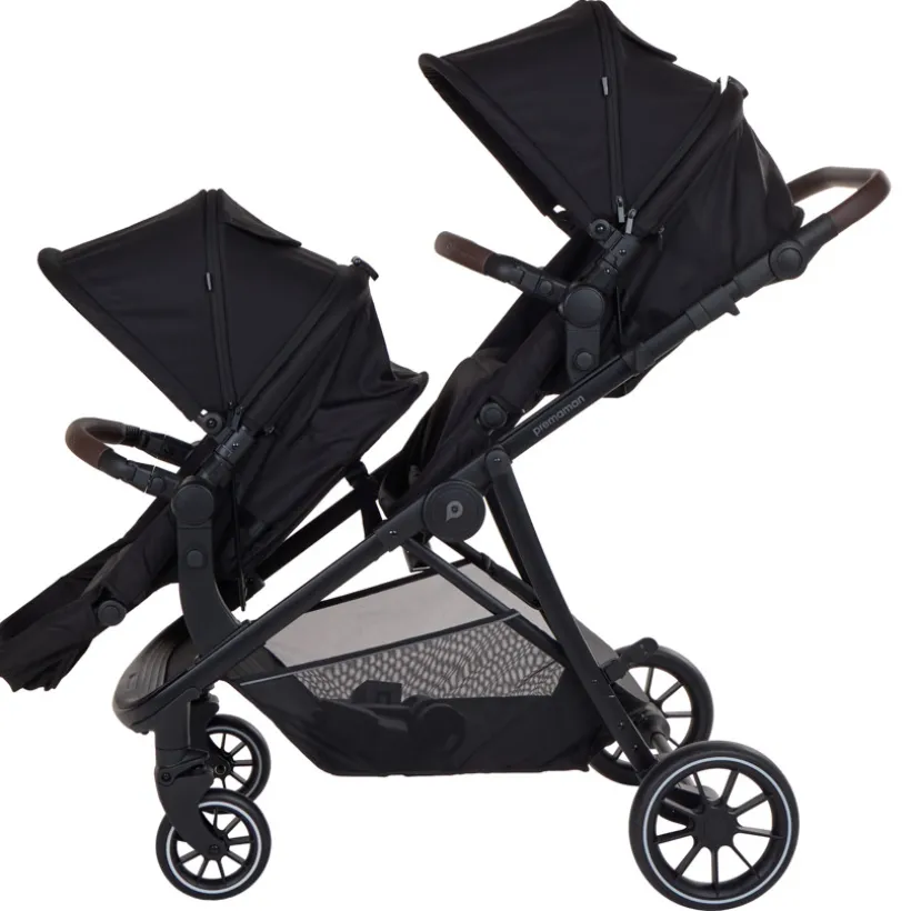 Twins stroller Leila - Zwart