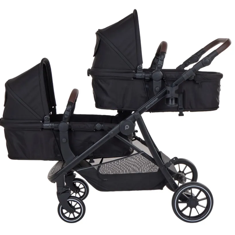 Twins stroller Leila - Zwart