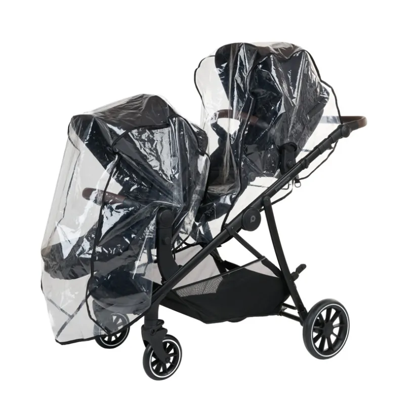 Twins stroller Leila - Zwart