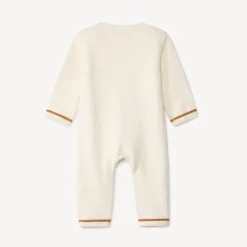 Twist breipat voor baby met lange mouwen