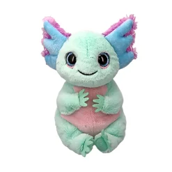 Ty Beanie Bellies pluche Alex de axolotl met glinsterende ogen en ultra zachte nepbont 15 cm
