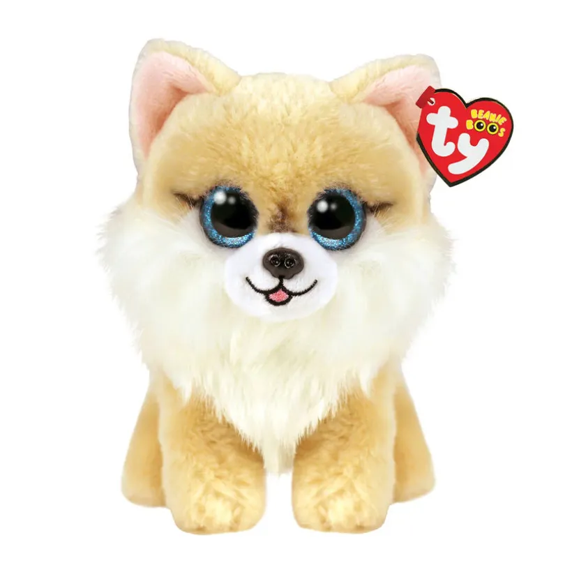 Ty Beanie Boo's knuffel Honeycomb de hond 15 cm