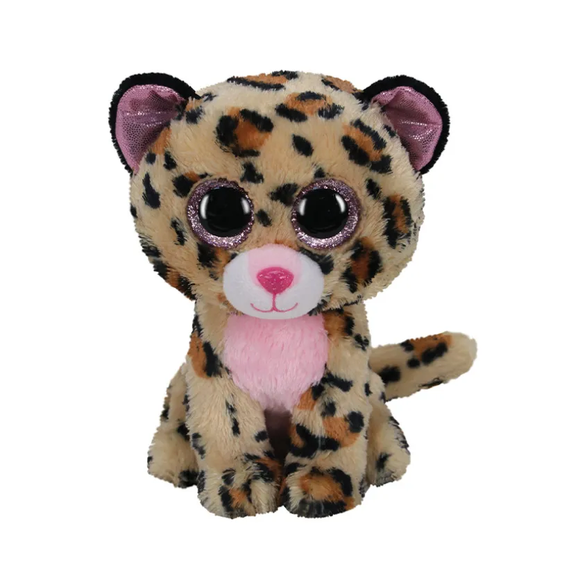 Ty Beanie Boo's pluche 23 cm Livvie de luipaard