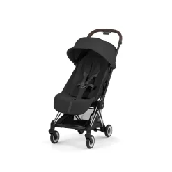 Ultra-compacte kinderwagen Coya Style 2026 - chroom/sepia zwart