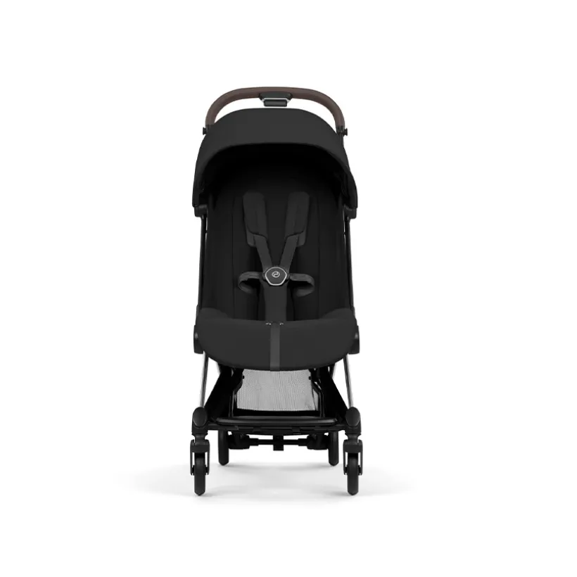 Ultra-compacte kinderwagen Coya Style 2026 - chroom/sepia zwart