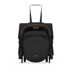Ultra-compacte kinderwagen Coya Style 2026 - chroom/sepia zwart