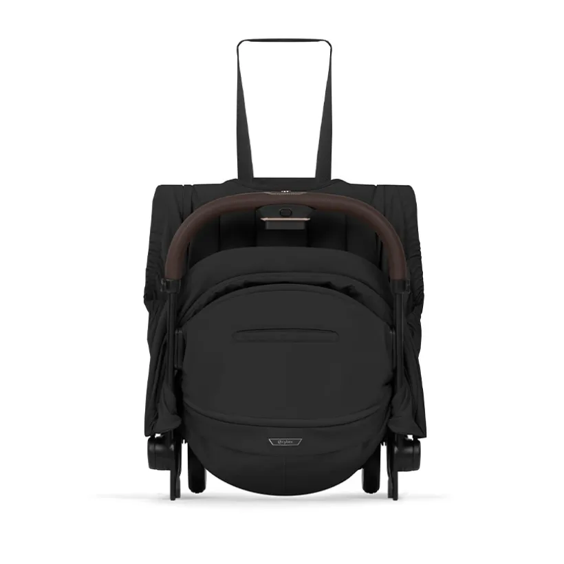 Ultra-compacte kinderwagen Coya Style 2026 - chroom/sepia zwart