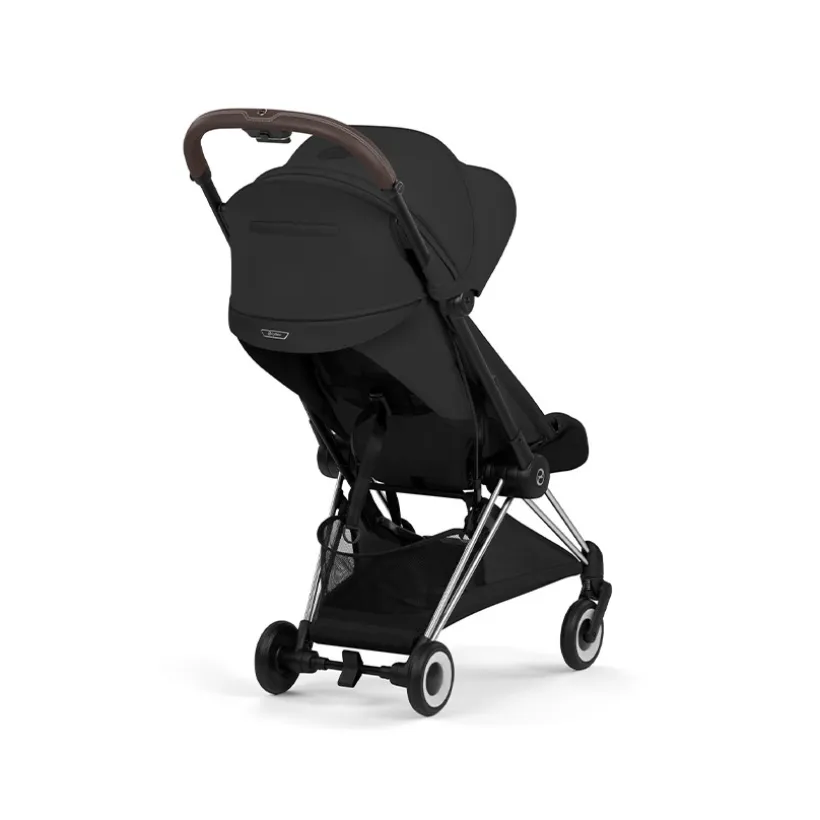 Ultra-compacte kinderwagen Coya Style 2026 - chroom/sepia zwart