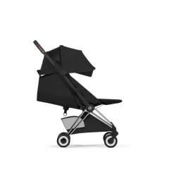 Ultra-compacte kinderwagen Coya Style 2026 - chroom/sepia zwart