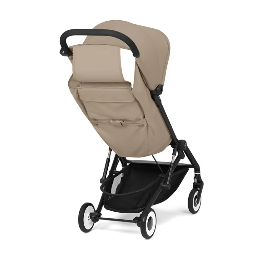 Ultra-compacte reiskinderwagen Agis almond beige