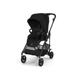 Ultralichte compacte kinderwagen Melio 2026 - carbon/magic black