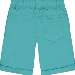 Uni bermuda in popeline jongens