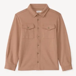 Uni fleece overshirt jongens