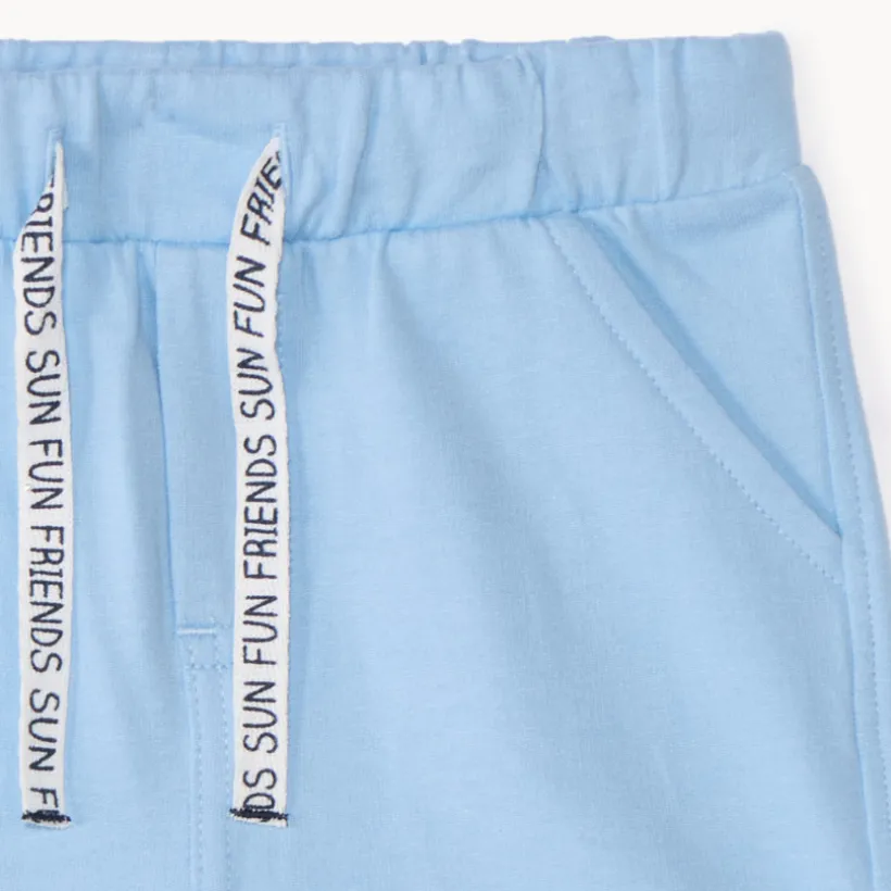 Uni jogging bermuda voor babyjongen