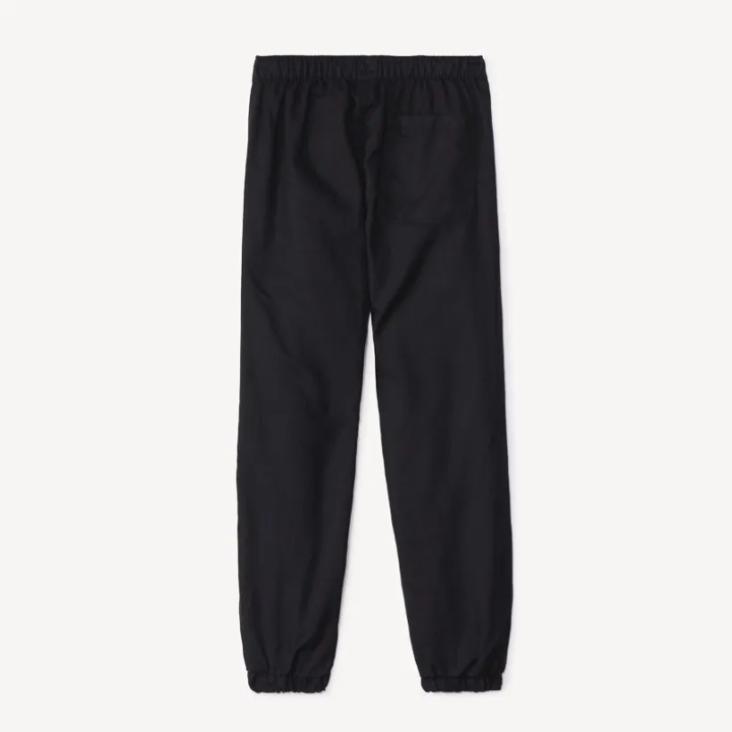 Uni joggingbroek met jersey voering jongens