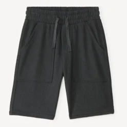 Uni-kleur mesh bermuda jongens