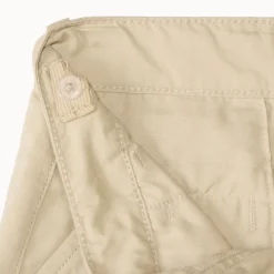 Uni shorts in canvas with lace belt for boys