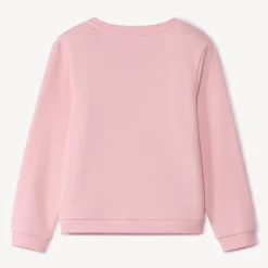 Uni sweatshirt met glinsterende print meisjes
