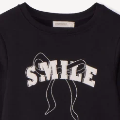 Uni sweatshirt met glinsterende print meisjes