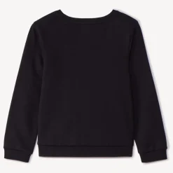 Uni sweatshirt met glinsterende print meisjes