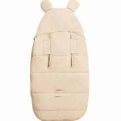 Universele warme voetenzak met sherpa voering Nours beige