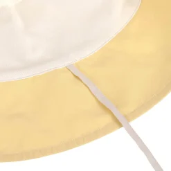 UV-zonnehoed T41/44 Checkerboard Pale Yellow/Sea Salt