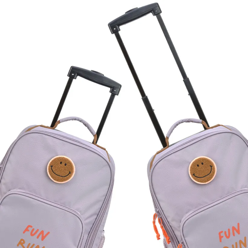 Valies Trolley Little Gang voor kinderen Lila