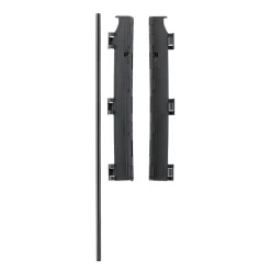 Veiligheidshek Olaf Wide Black 90cm-146cm