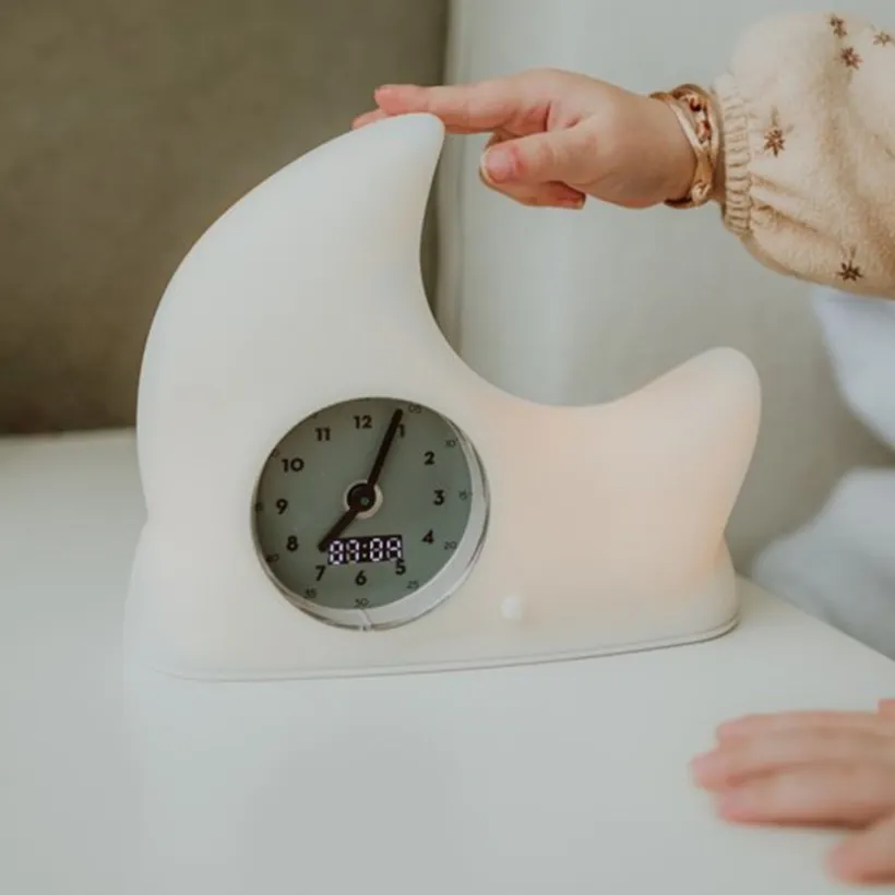 Veilleuse entraîneur de sommeil - Luna - Blanc