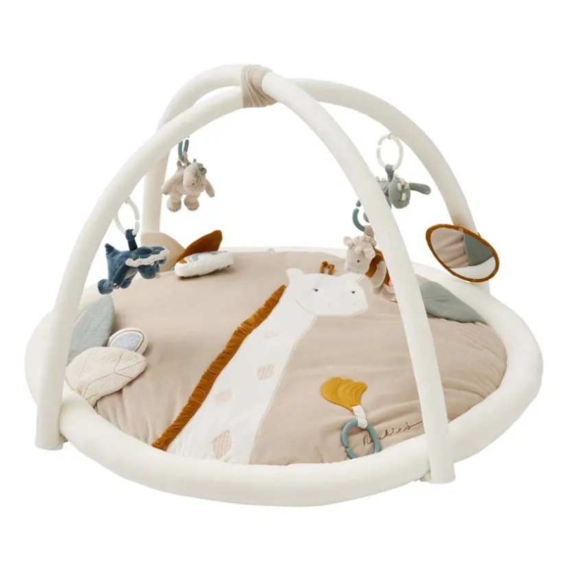 Veloudoux speelkleed giraffe Tiga Stegi & Ops