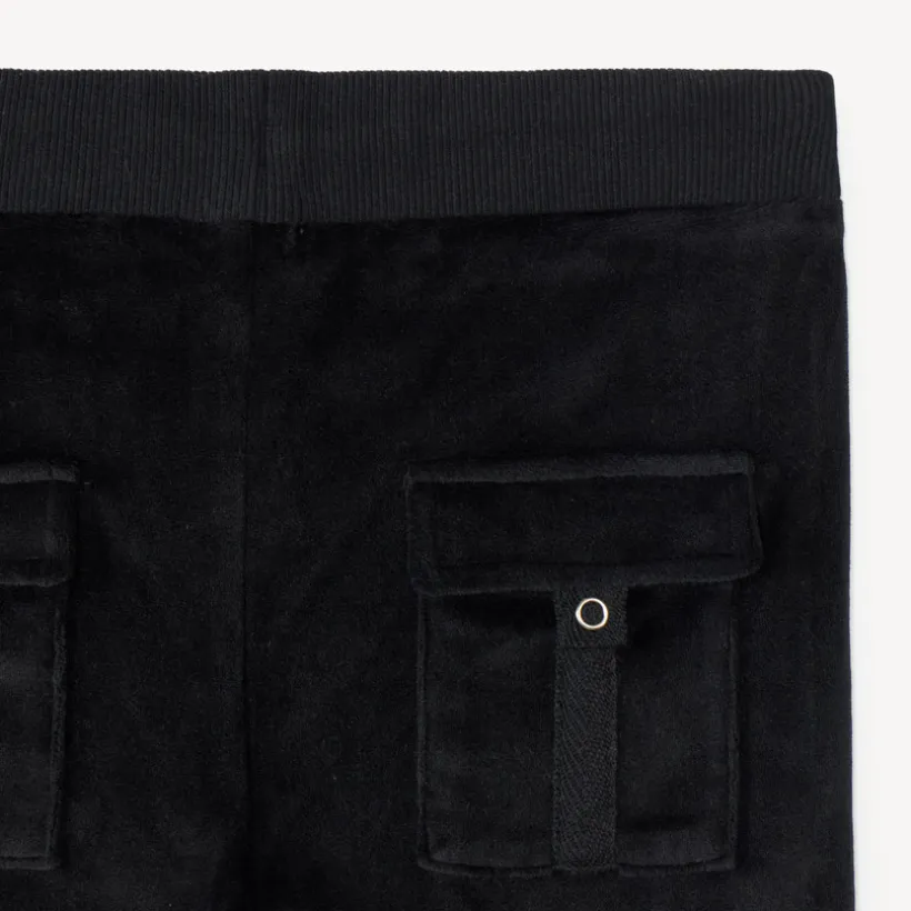 Velours joggingset voor meisjes