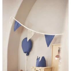 Verjaardag Kroon 12x35cm Jeans Blue
