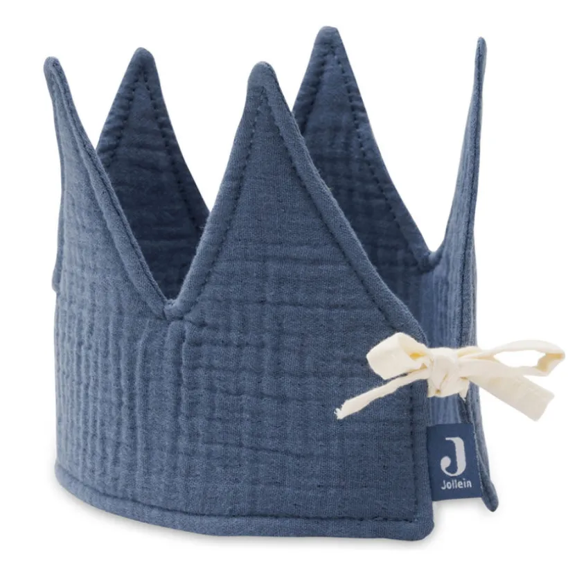 Verjaardag Kroon 12x35cm Jeans Blue