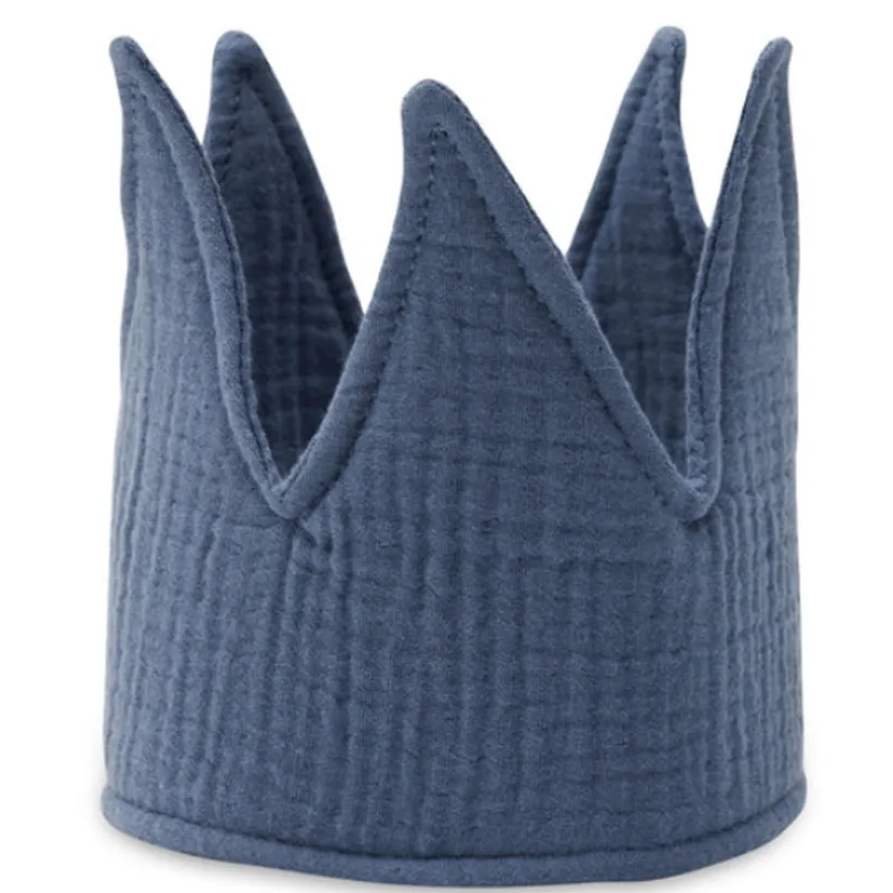 Verjaardag Kroon 12x35cm Jeans Blue