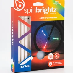 Verlichtingbuizen voor fietsspaken SpinBrightz Multicolore